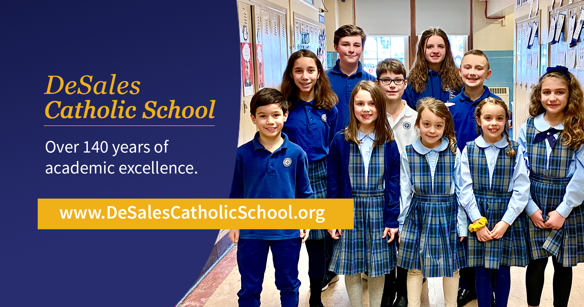 DeSales Catholic School > Admin Login